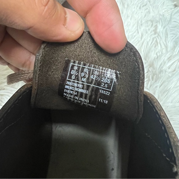 Clarks original chukka boots brown sz 9.5 - Picture 6 of 9